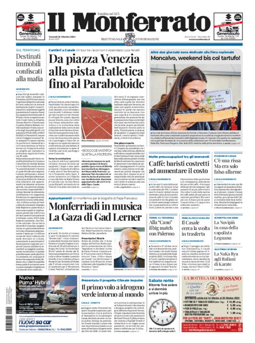 Il Monferrato - Edizione 81 del 25/10/2024